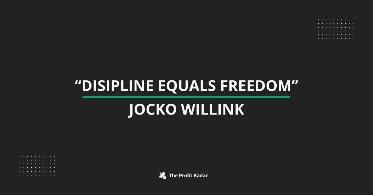 discipline equals freedom jocko willink