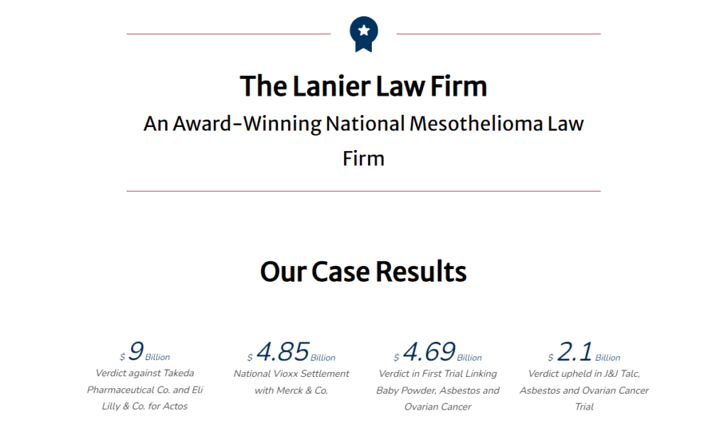 mark lanier law firm